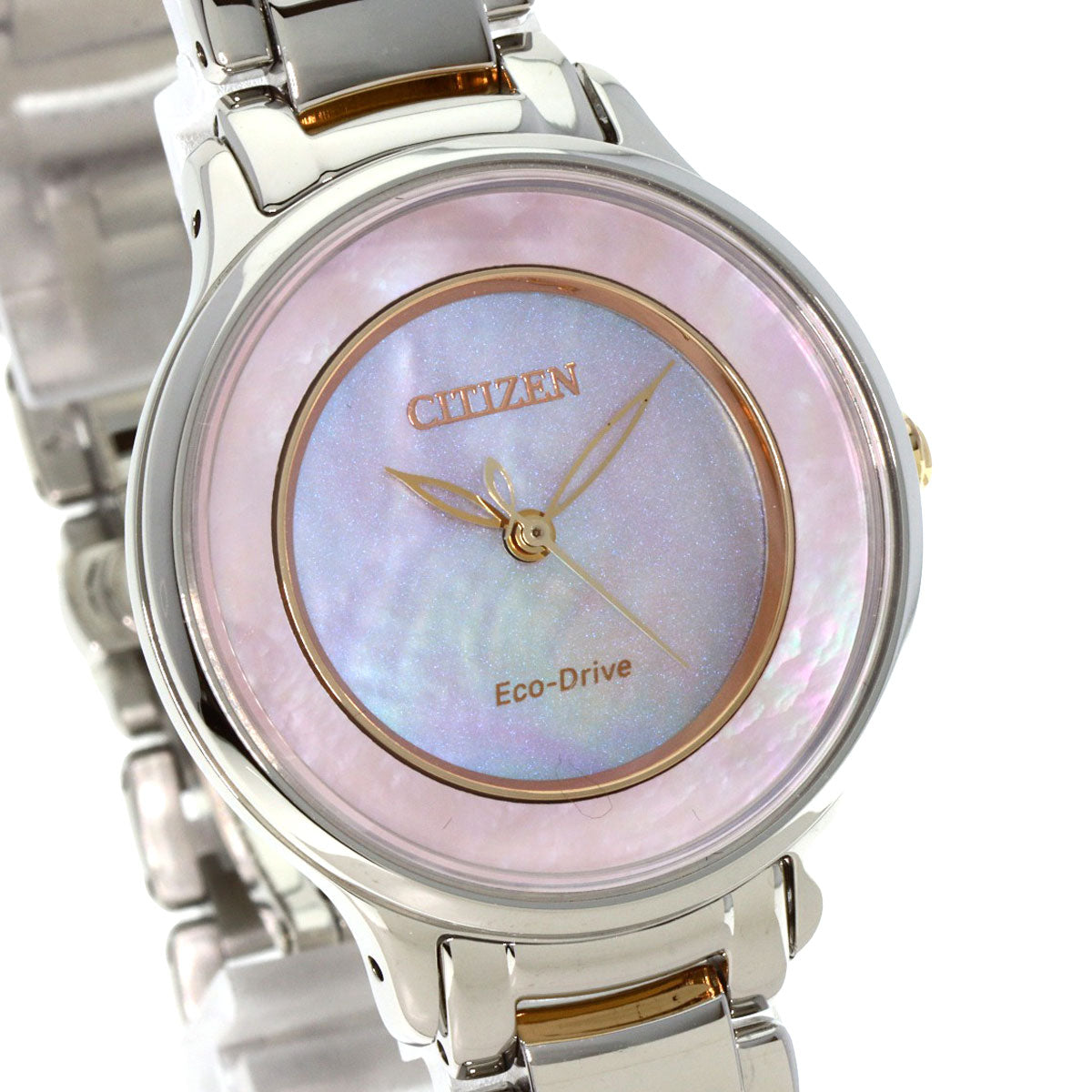 CITIZEN El Eco Drive Watches EM0476-84Y Stainless Steel/Stainless Steel Ladies