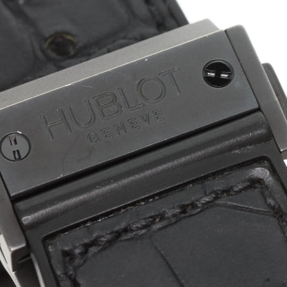 HUBLOT big bang all black carbon Watches 301.QX.1740.GR carbon/Rubber mens