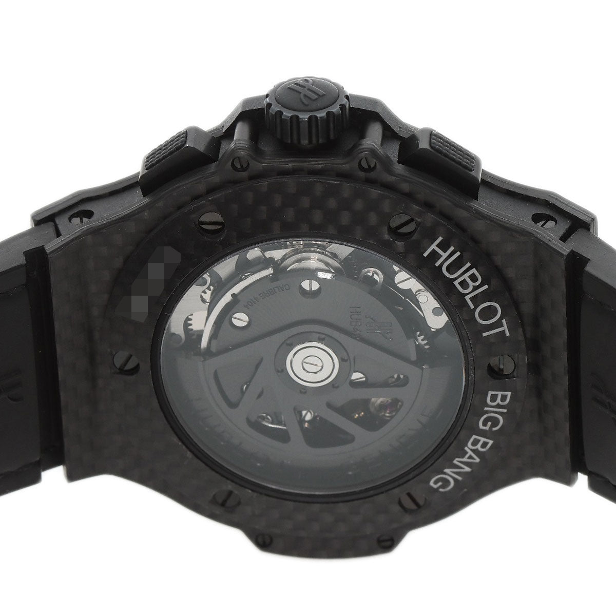 HUBLOT big bang all black carbon Watches 301.QX.1740.GR carbon/Rubber mens