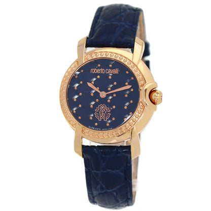 Roberto Cavalli By Frank Muller Japan Exclusive Watches  Gold Plated/Leather Ladies