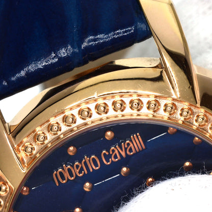 Roberto Cavalli By Frank Muller Japan Exclusive Watches  Gold Plated/Leather Ladies