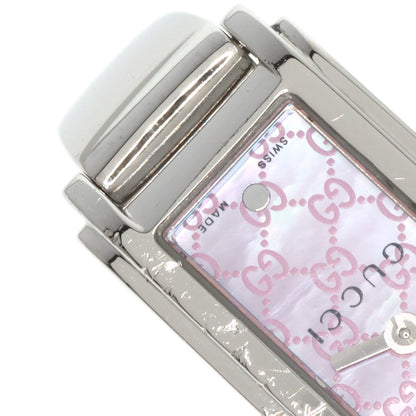 GUCCI Square face GG dial Watches 109 Stainless Steel/Stainless Steel Ladies