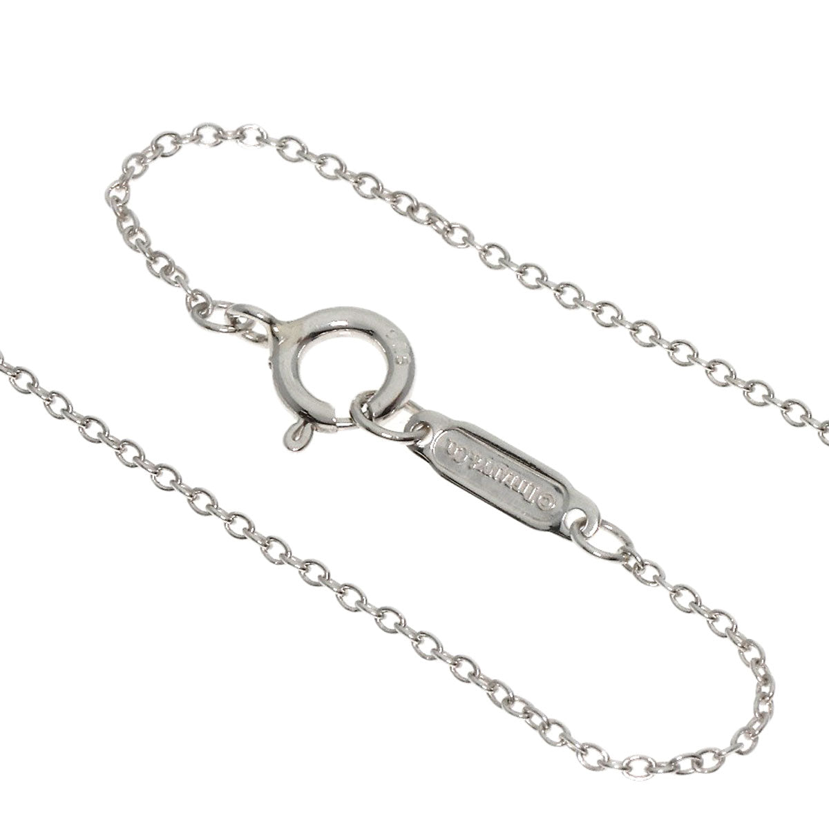 TIFFANY&Co.   Necklace Notes Round Ginza 2008 Silver Ladies