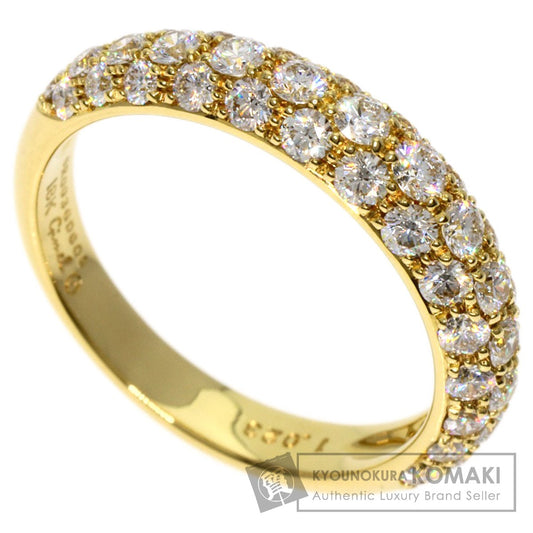 Gimel   Ring Pave Diamond K18 Yellow Gold Ladies