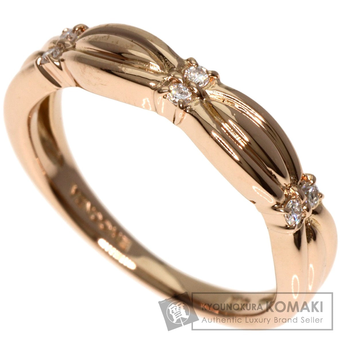 VANDOME   Ring Diamond K18 Pink Gold Ladies