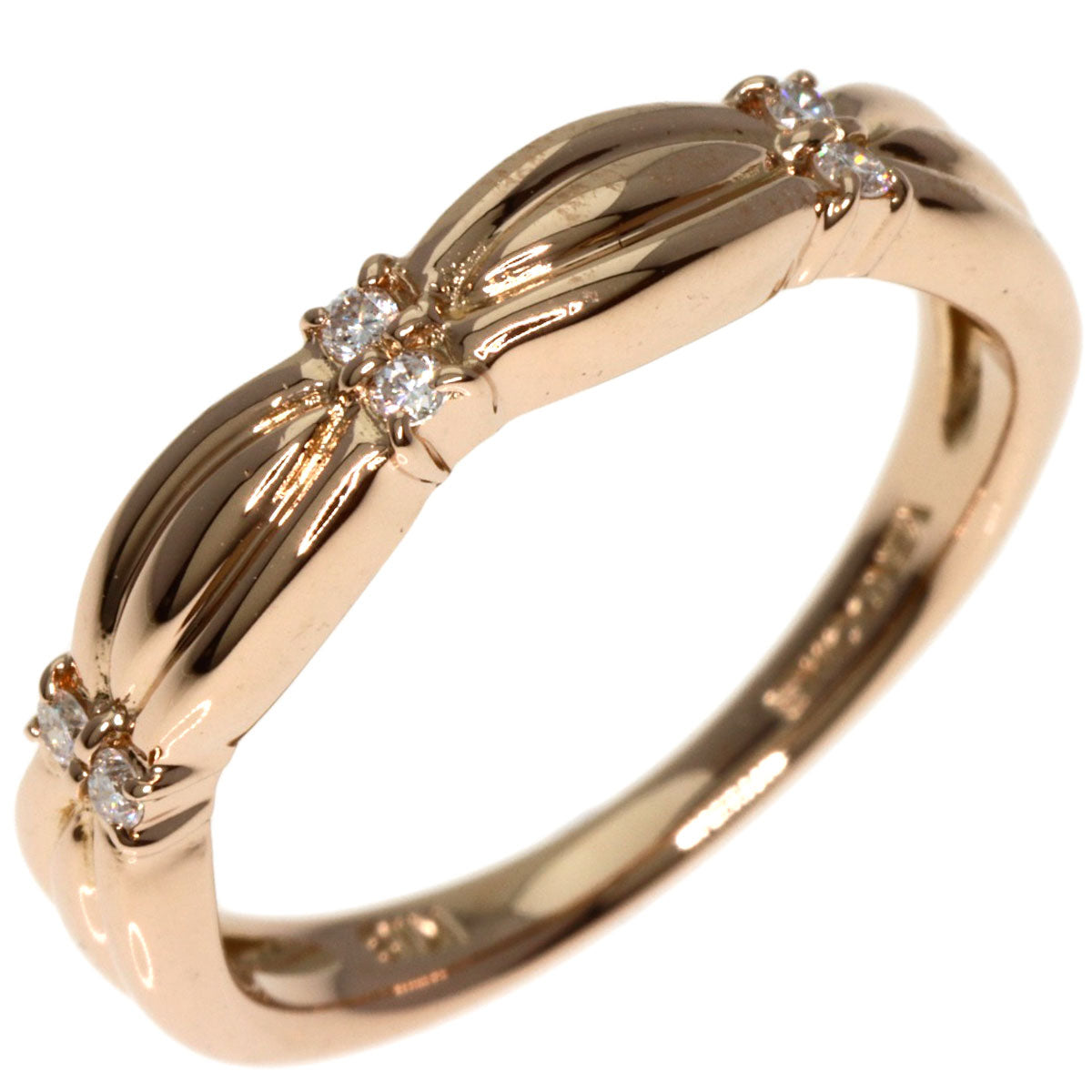 VANDOME   Ring Diamond K18 Pink Gold Ladies