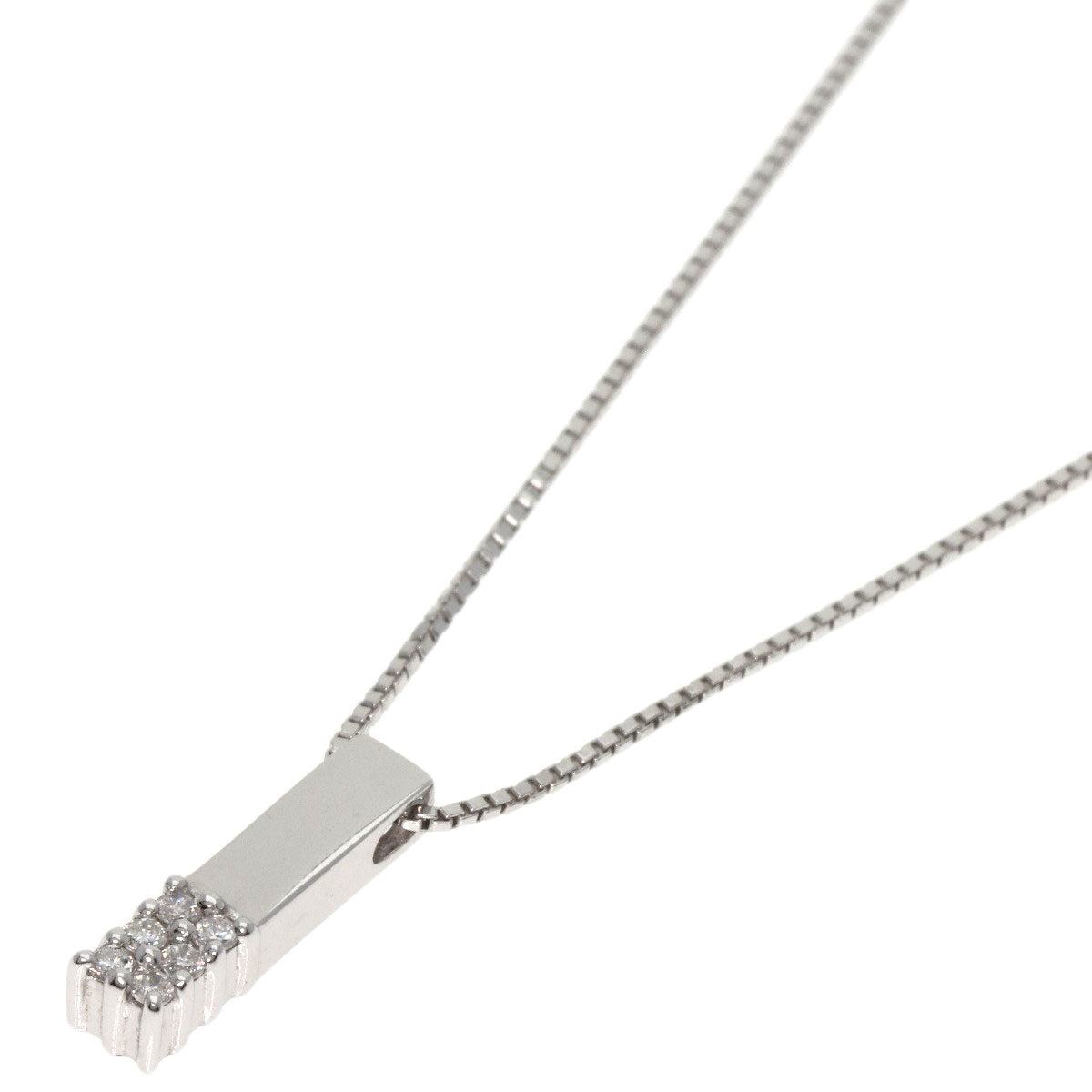 VANDOME   Necklace Diamond K18 White Gold Ladies