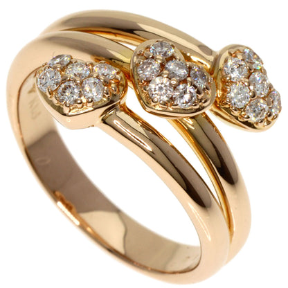 Ponte Vecchio   Ring Diamond K18 Pink Gold Ladies