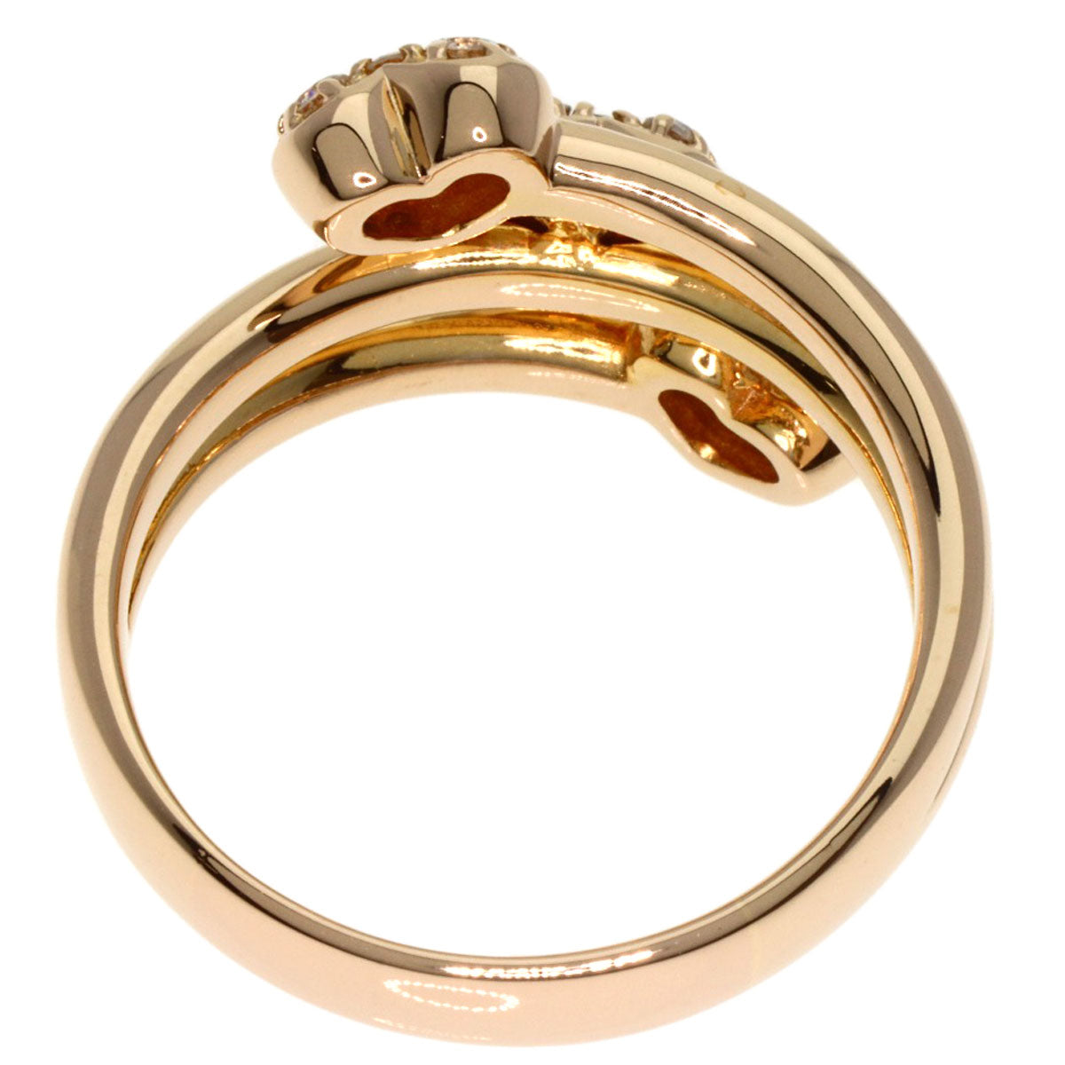 Ponte Vecchio   Ring Diamond K18 Pink Gold Ladies