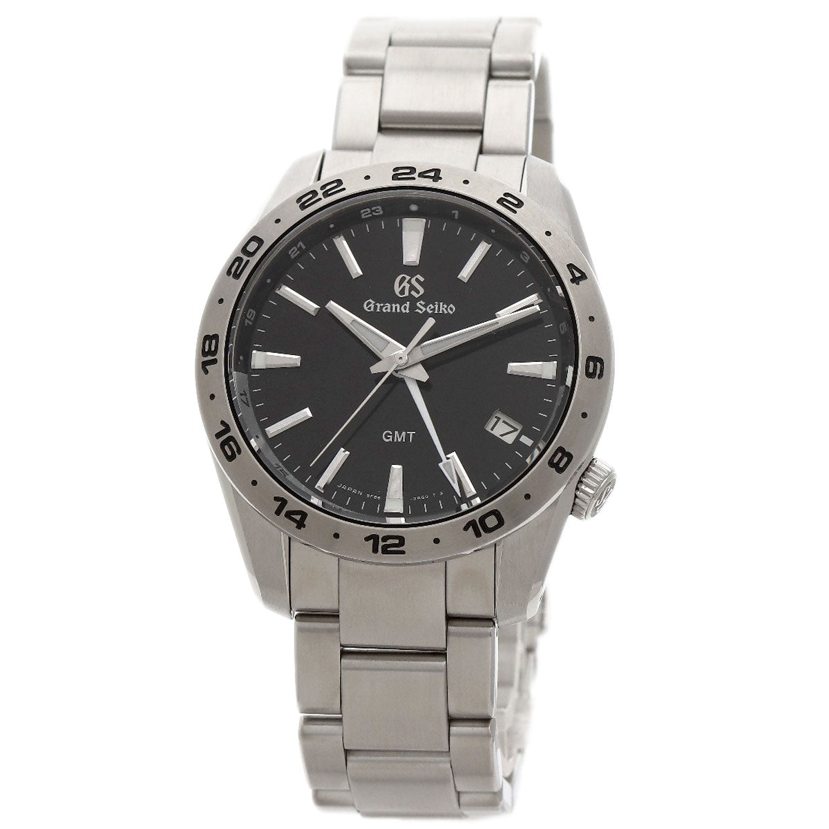 SEIKO Grand Seiko Sports Collection GMT Watches SBGN027 9F86-0AK0 Stainless Steel/Stainless Steel mens