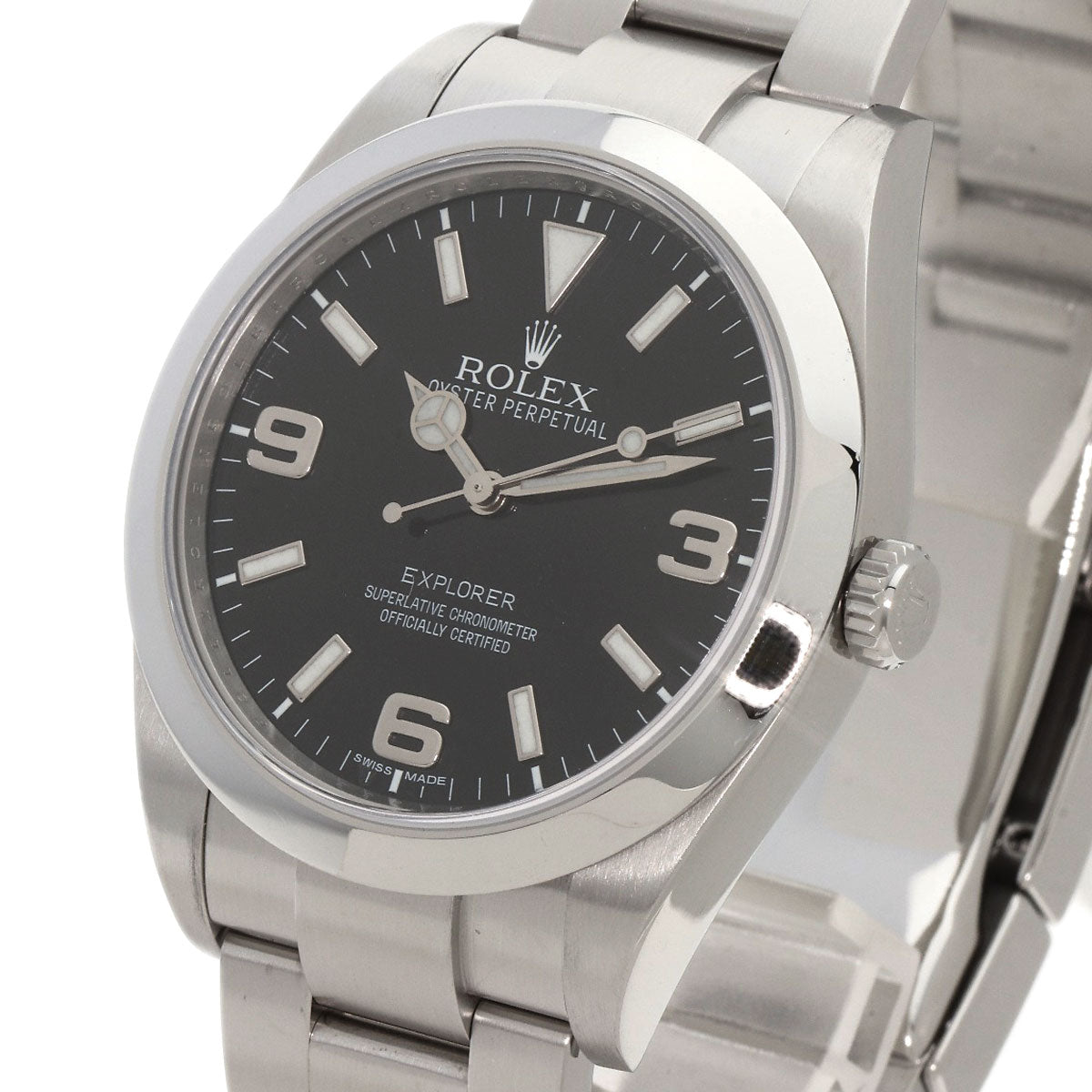 ROLEX Explorer 1 Watches 214270 Stainless Steel/Stainless Steel mens