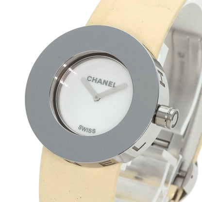 CHANEL La Ronde Watches H0579 Stainless Steel/Leather Ladies