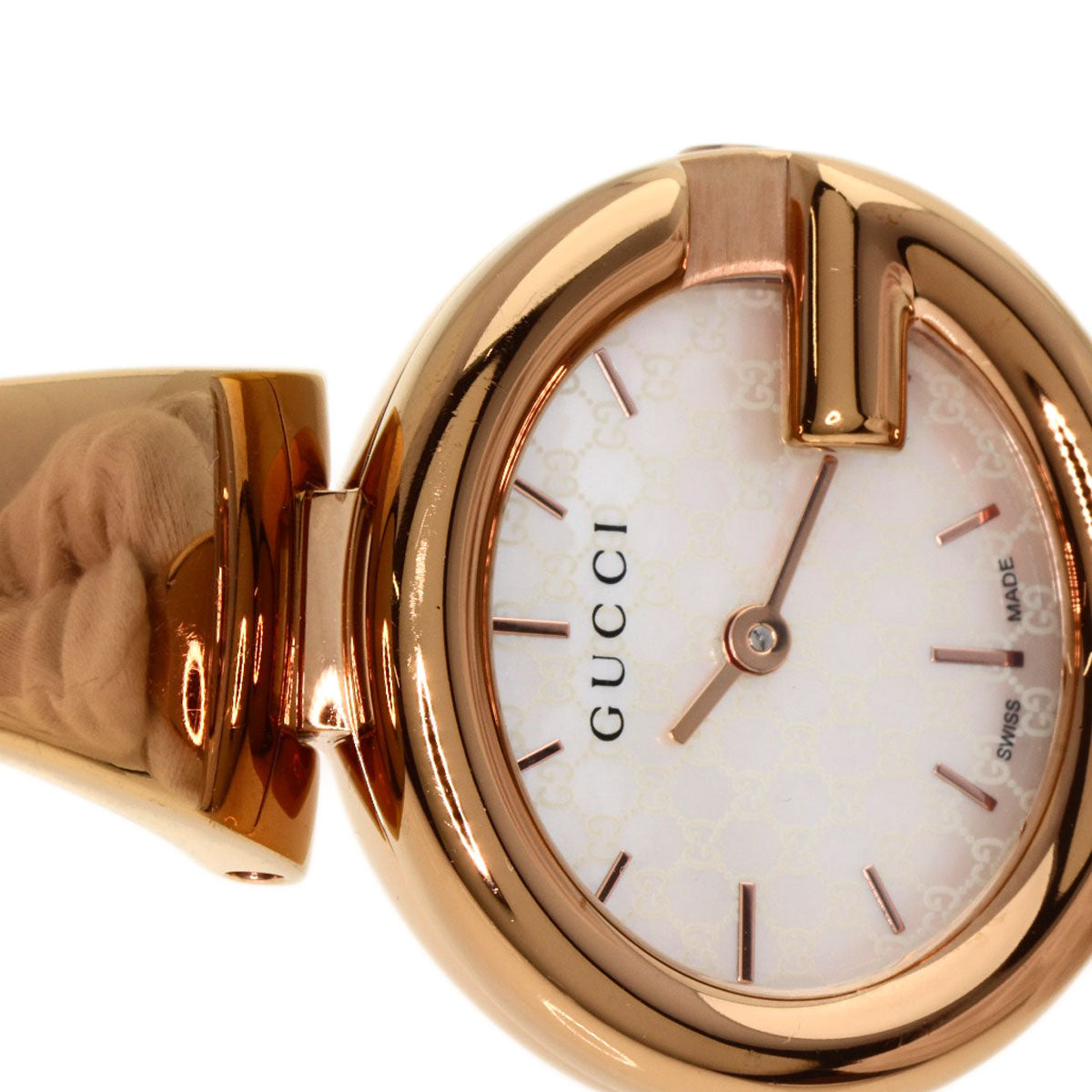 GUCCI GG Shell Watches 134.5 PGP/PGP Ladies