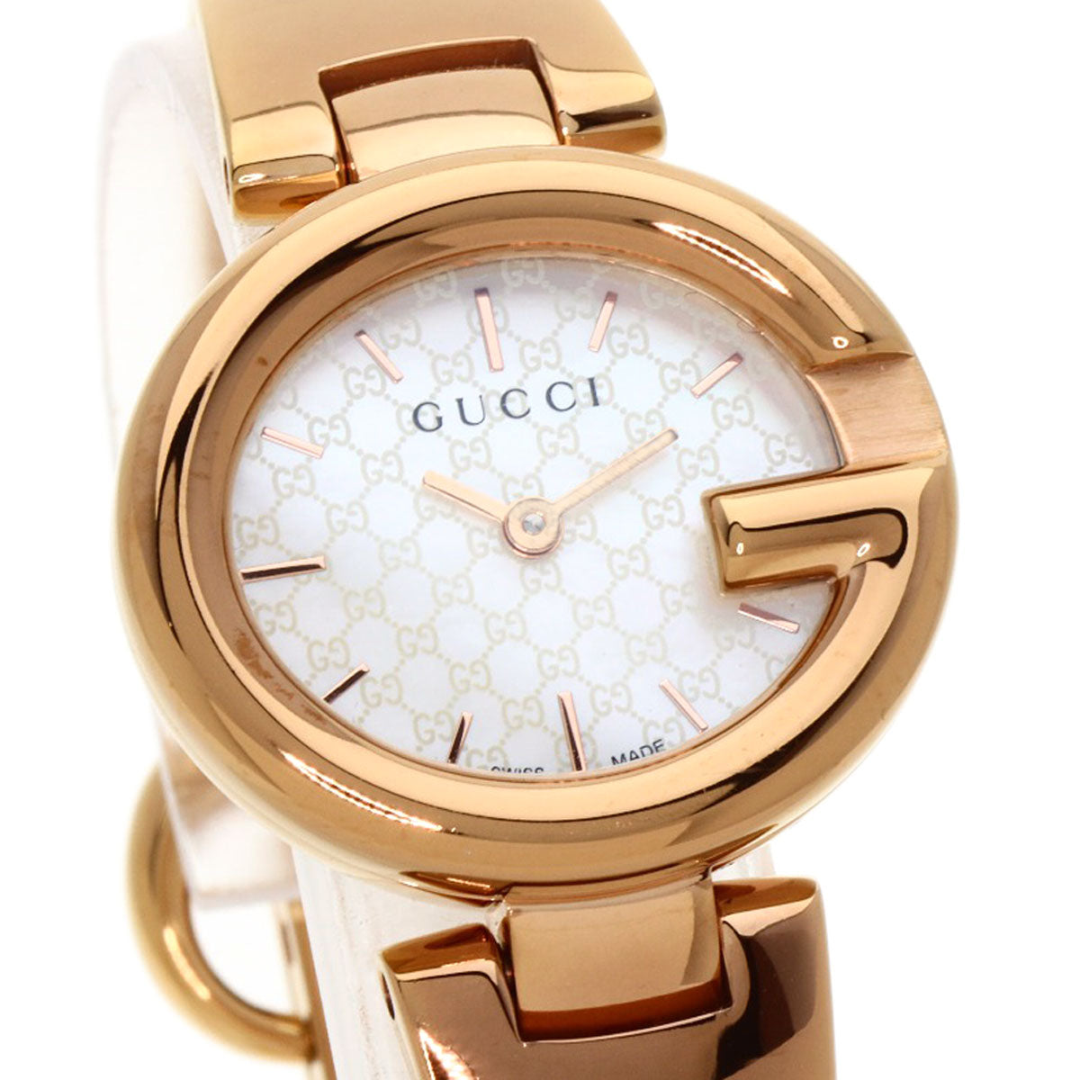 GUCCI GG Shell Watches 134.5 PGP/PGP Ladies