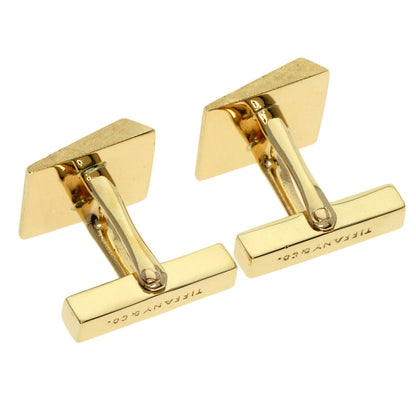 TIFFANY&Co.   cuffs Square K14 Yellow Gold mens