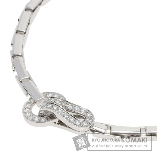 CARTIER   Necklace Agraph Diamond K18 White Gold Ladies