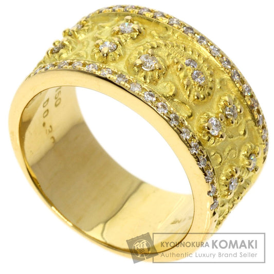 CELINE   Ring Diamond K18 Yellow Gold Ladies