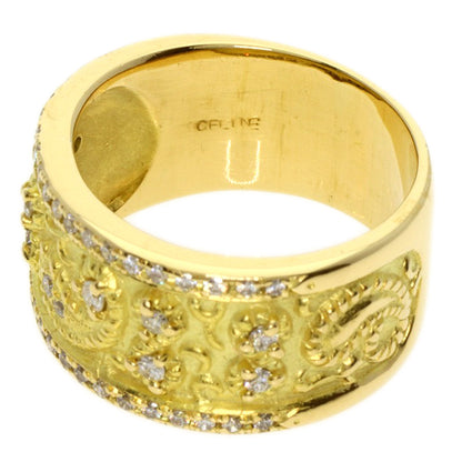 CELINE   Ring Diamond K18 Yellow Gold Ladies