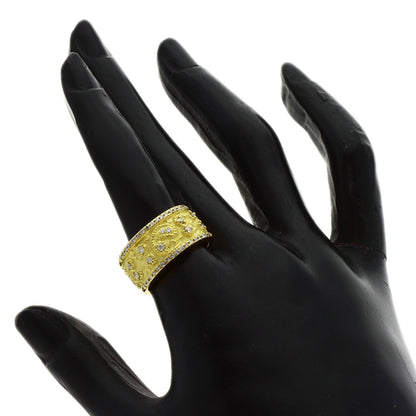 CELINE   Ring Diamond K18 Yellow Gold Ladies