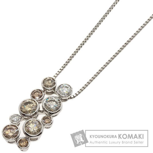 Kashikey   Necklace Diamond Brown　Diamond Platinum PT900 PT850Ladies