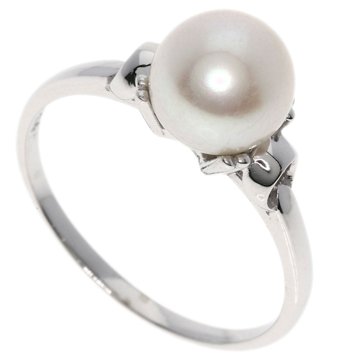 MIKIMOTO   Ring Akoya pearl Pearl K14 White Gold Ladies