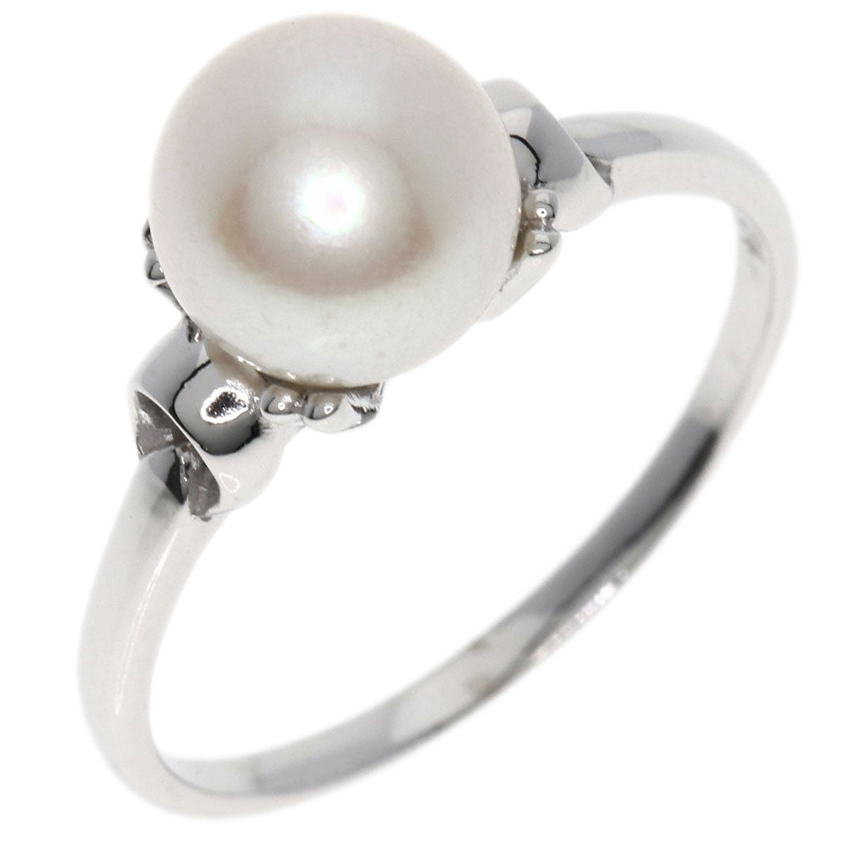 MIKIMOTO   Ring Akoya pearl Pearl K14 White Gold Ladies