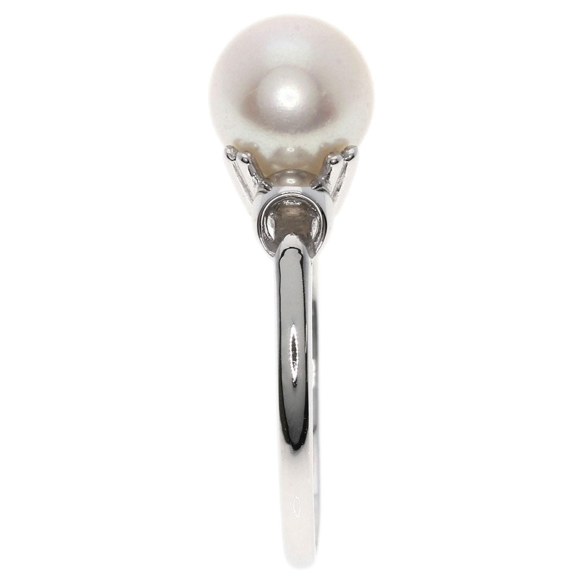 MIKIMOTO   Ring Akoya pearl Pearl K14 White Gold Ladies