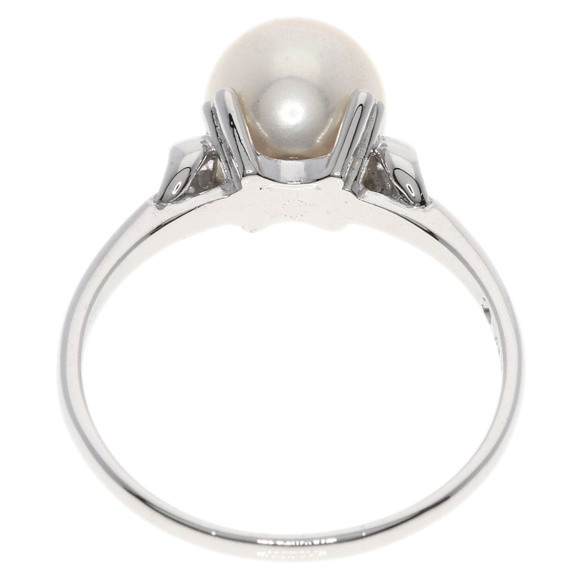 MIKIMOTO   Ring Akoya pearl Pearl K14 White Gold Ladies