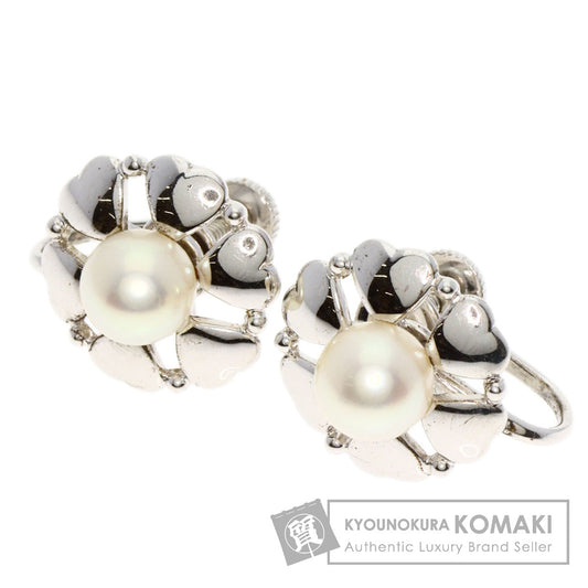 MIKIMOTO   Earring Pearl Pearl Silver Ladies