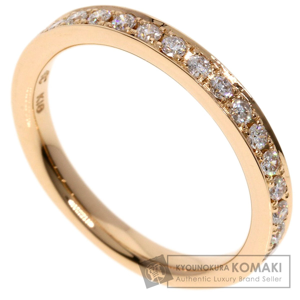 4℃   Ring Diamond K18 Pink Gold Ladies