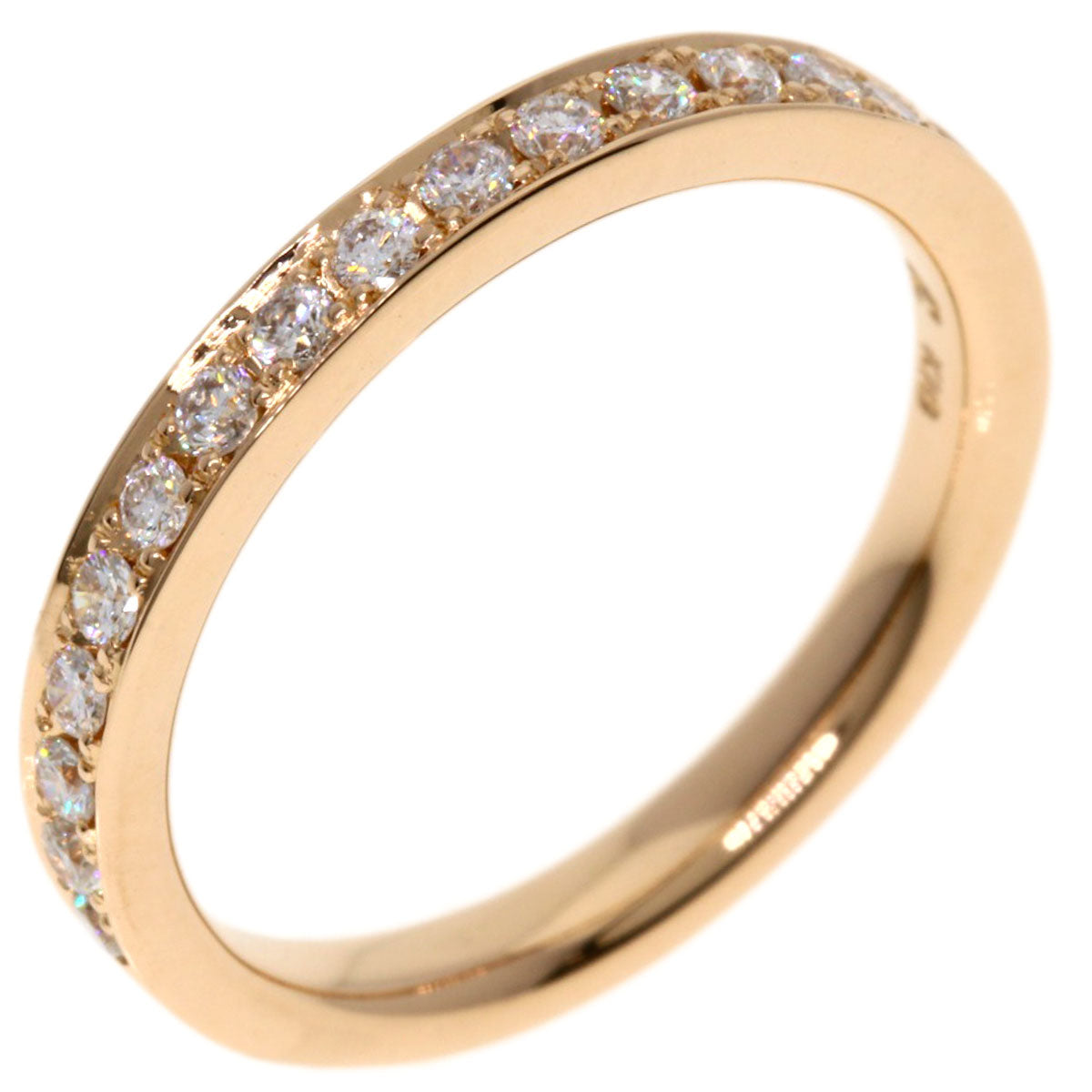 4℃   Ring Diamond K18 Pink Gold Ladies