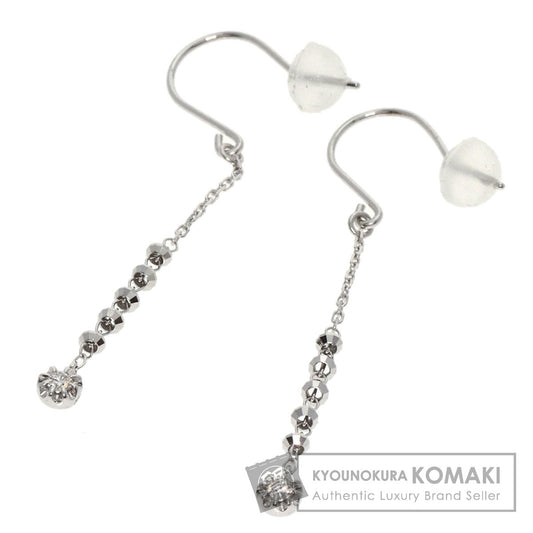 VANDOME   earring Diamond K18 White Gold Ladies