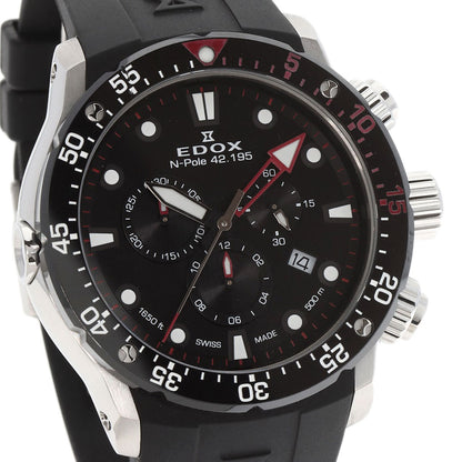 EDOX Chrono Offshore 1 North Pole 300 Limited Watches 42.195 Stainless Steel/Rubber mens