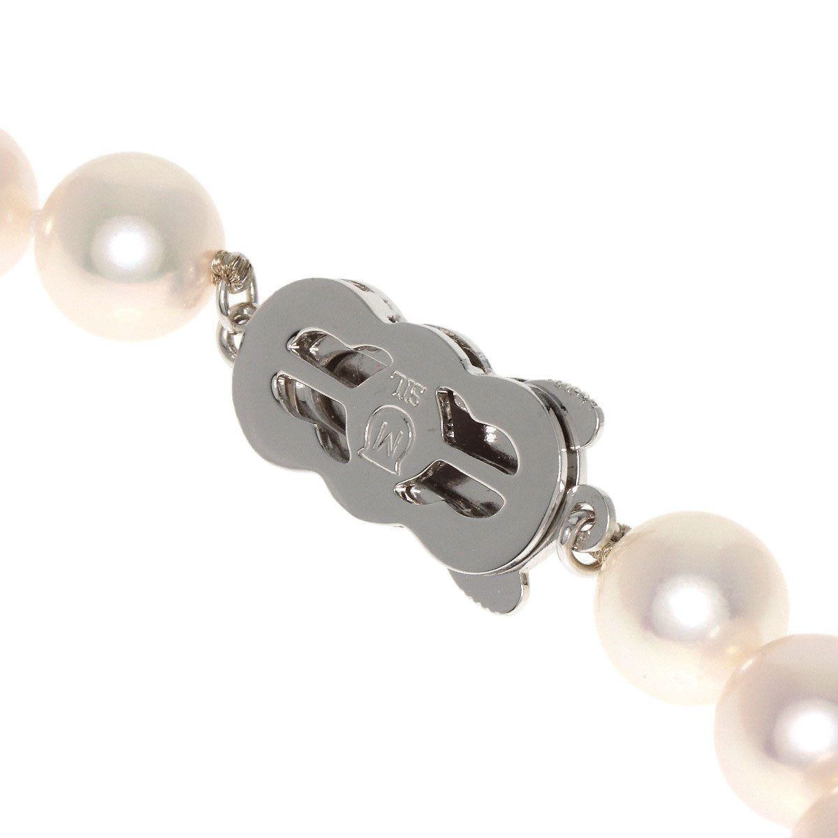 MIKIMOTO   Necklace Akoya pearl Pearl Silver Ladies