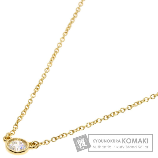 TIFFANY&Co.   Necklace By The Yard Diamond K18 Yellow Gold Ladies