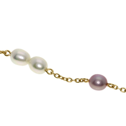 TASAKI   Bracelet Station Tamsui Pearl Pearl K18 Yellow Gold Ladies