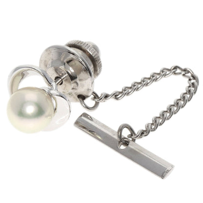 MIKIMOTO   Tie pin Pearl Pearl Silver mens