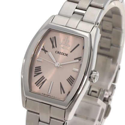 SEIKO CREDOR aqua Watches 4J81-0AE0 Stainless Steel/Stainless Steel Ladies