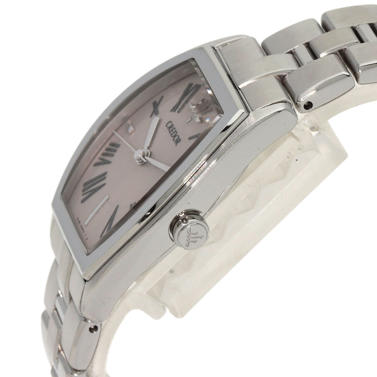 SEIKO CREDOR aqua Watches 4J81-0AE0 Stainless Steel/Stainless Steel Ladies