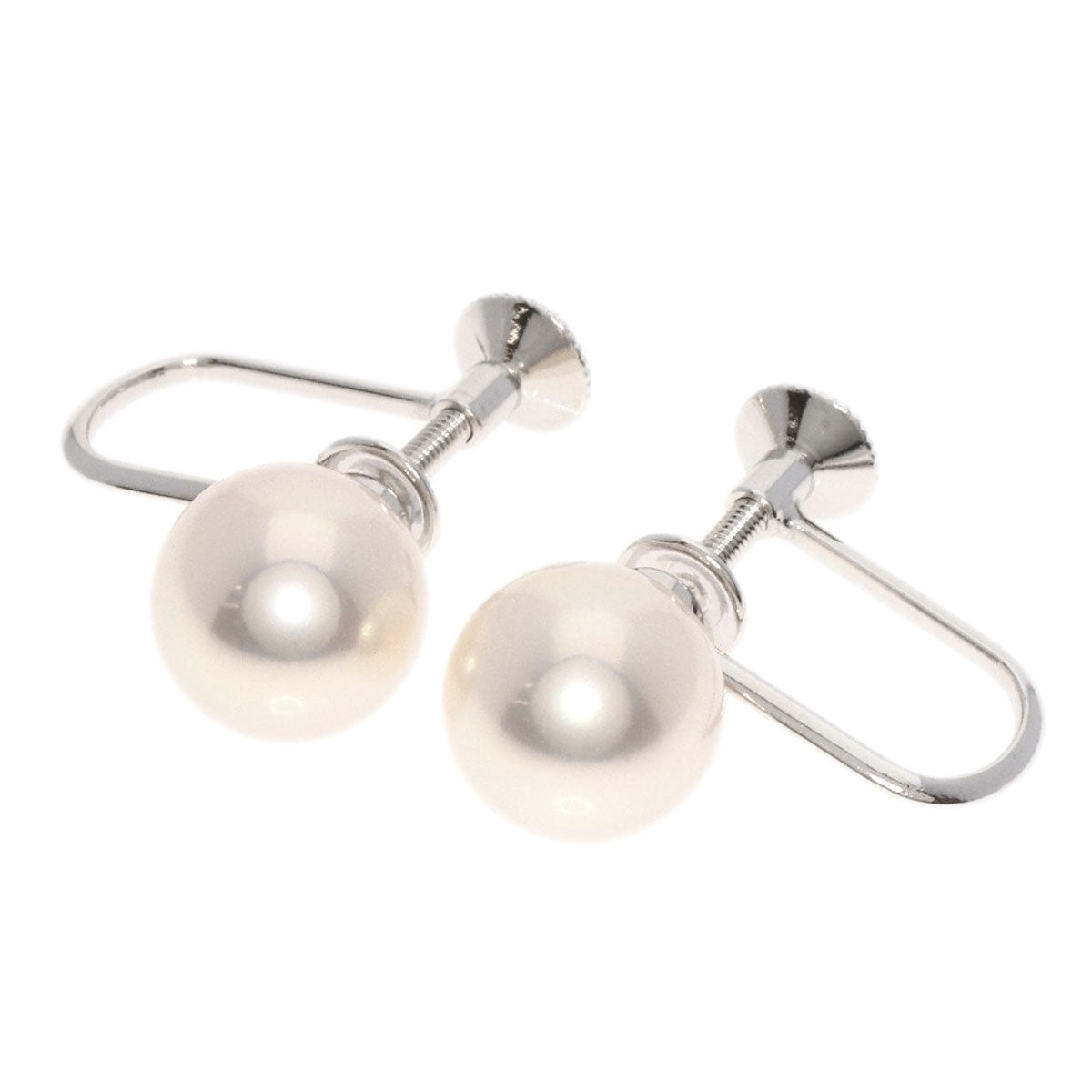 MIKIMOTO   Earring Akoya pearl Pearl K18 White Gold Ladies