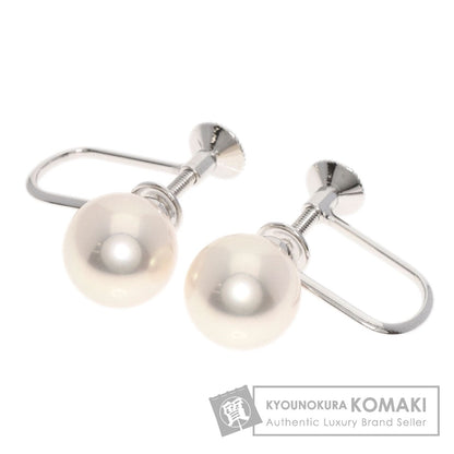 MIKIMOTO   Earring Akoya pearl Pearl K18 White Gold Ladies