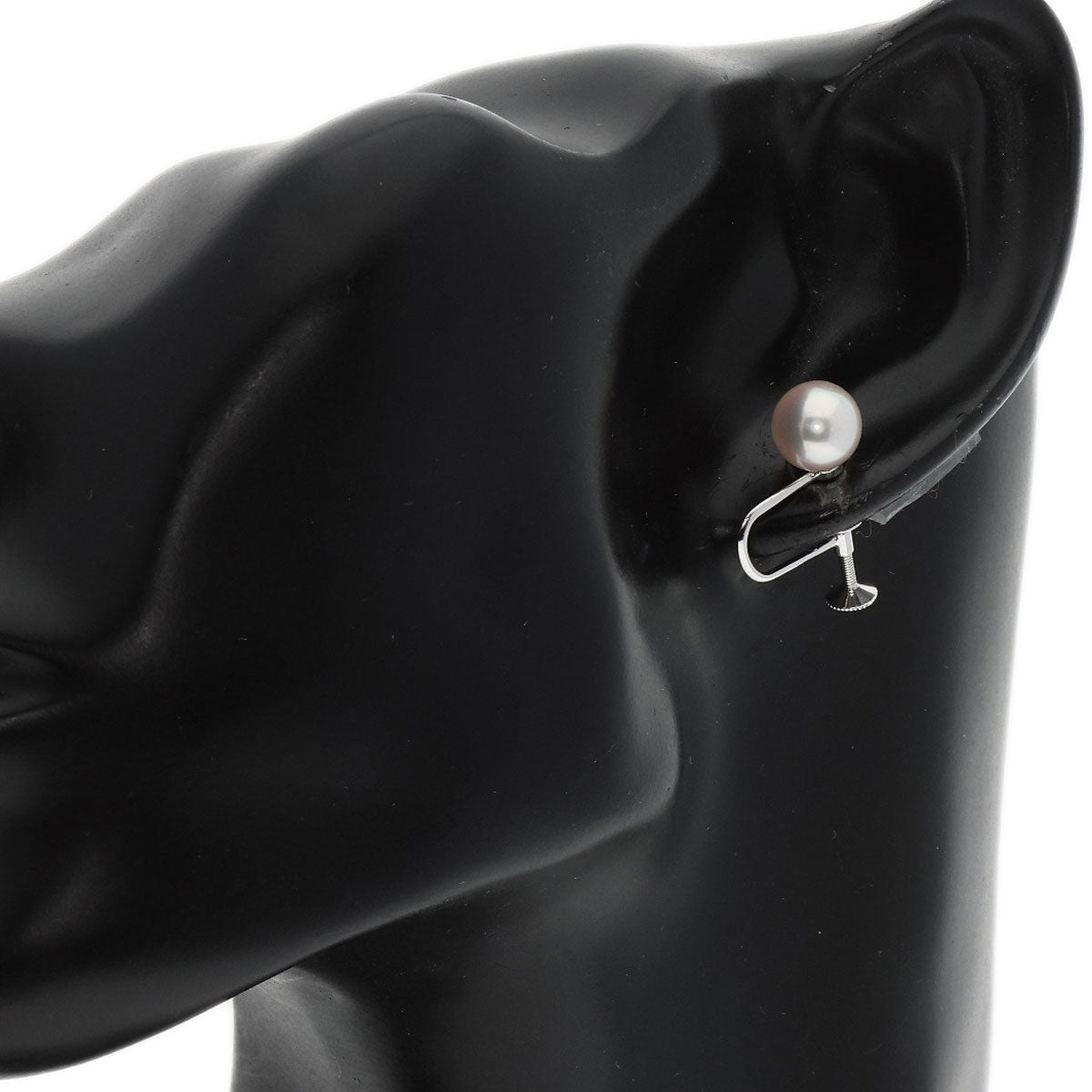 MIKIMOTO   Earring Akoya pearl Pearl K18 White Gold Ladies