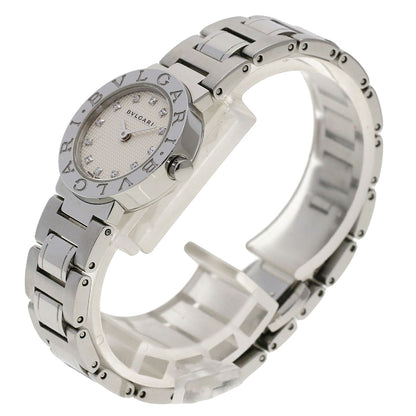 BVLGARI BVLGARI BVLGARI 12P Diamond Watches BB23SS Stainless Steel/Stainless Steel Ladies