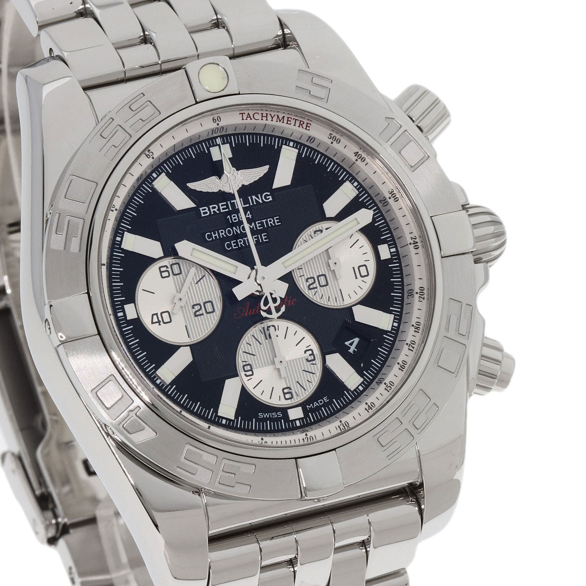 BREITLING Chrono mat 44 Watches AB0110 Stainless Steel/Stainless Steel mens