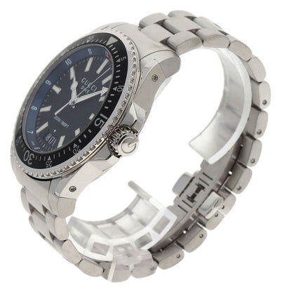 GUCCI Dive DIVE Watches YA136.2 Stainless Steel/Stainless Steel mens