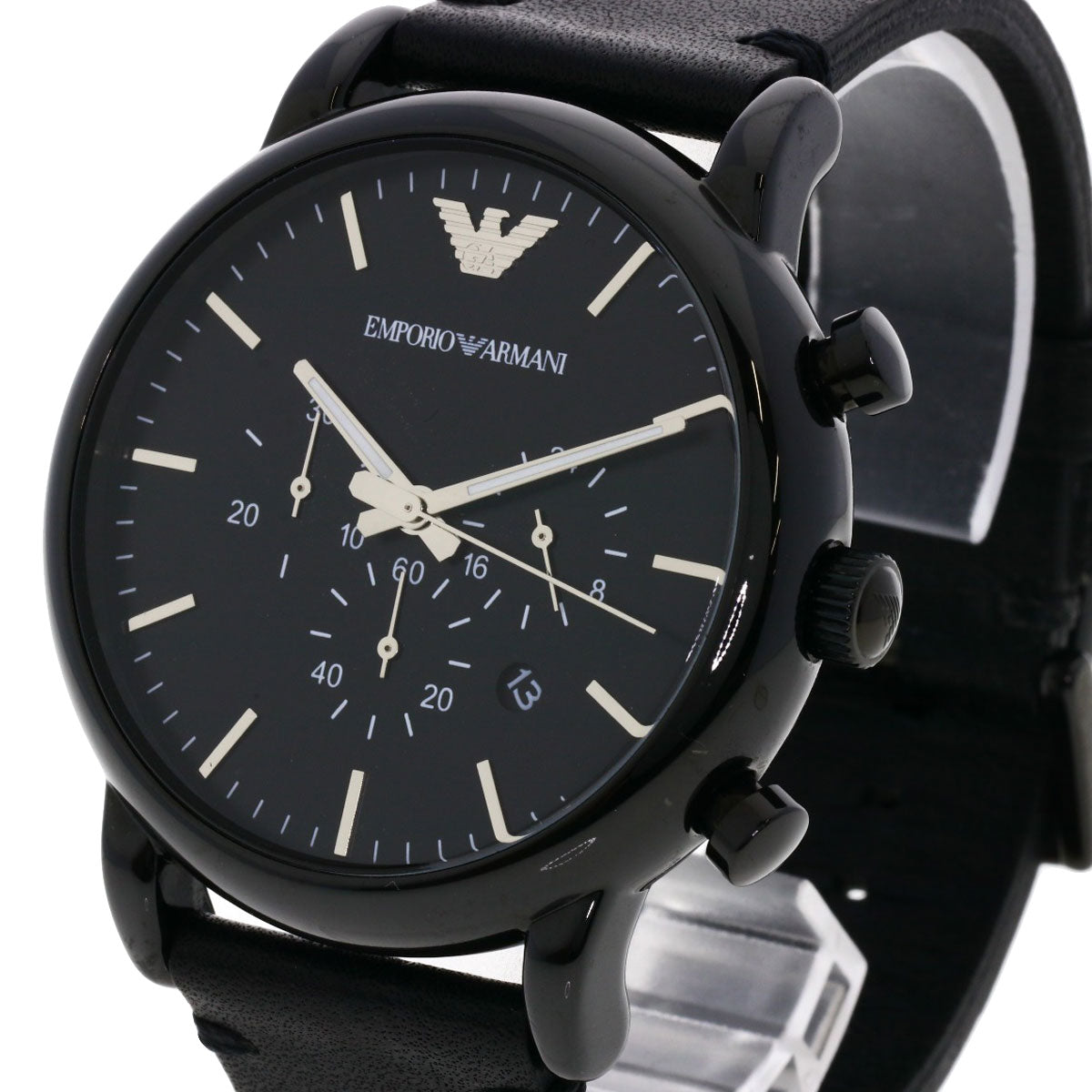 Emporio Armani Armani AR1918 Watches AR1918 Stainless Steel/Leather mens