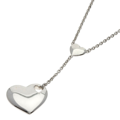 TIFFANY&Co.   Necklace Heart motif Silver Ladies