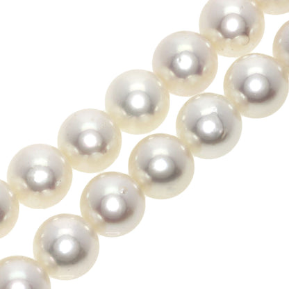 TASAKI   Necklace Akoya Pearl Pearl Earring Set Silver Ladies