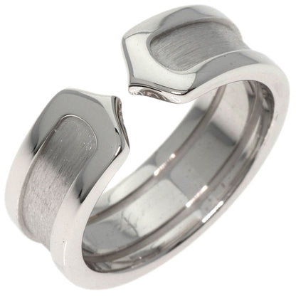 CARTIER   Ring C2 #51 K18 White Gold Ladies