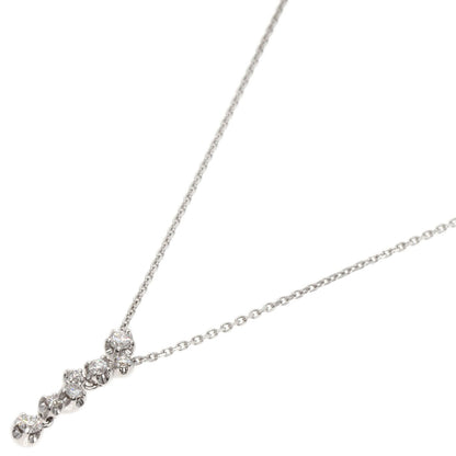 STAR JEWELRY   Necklace Diamond K18 White Gold Ladies